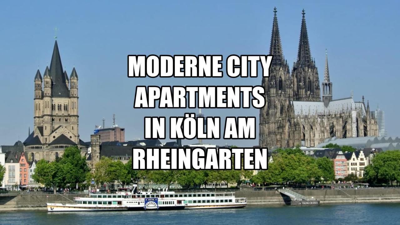 Apartments Am Rheingarten Köln Kültér fotó